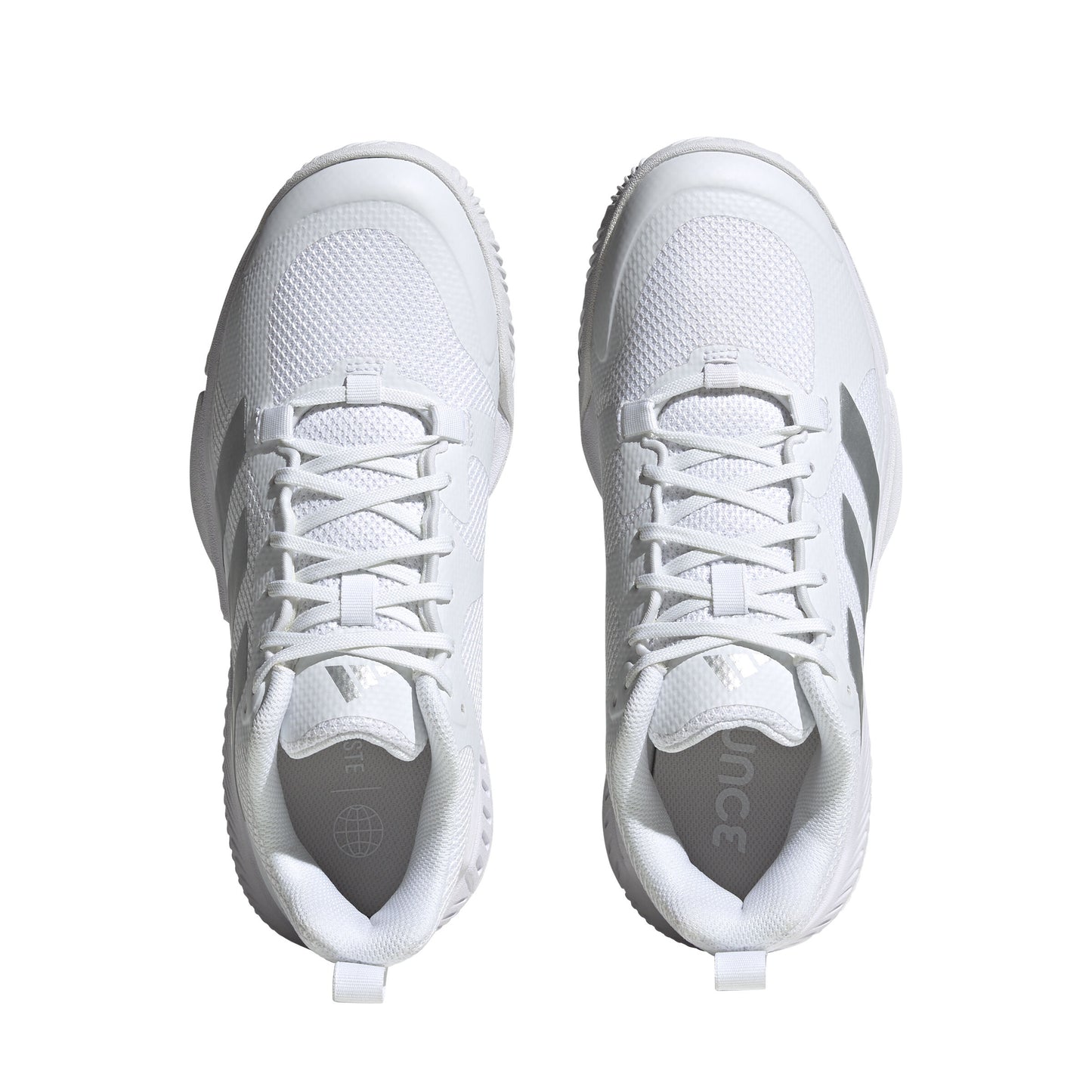 adidas Women's Court Team Bounce 2.0 White/Silver
