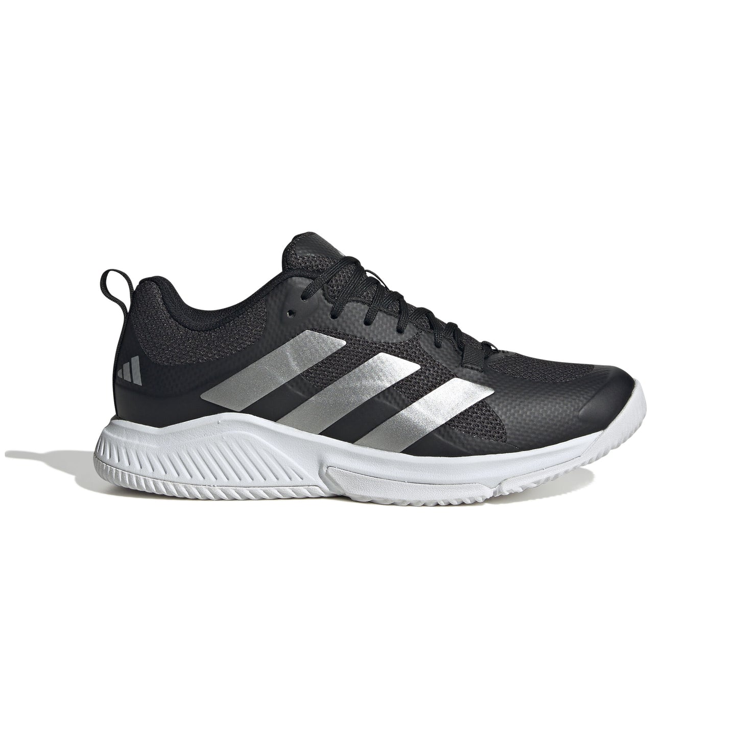 adidas Women's Court Team Bounce 2.0 Black/Silver