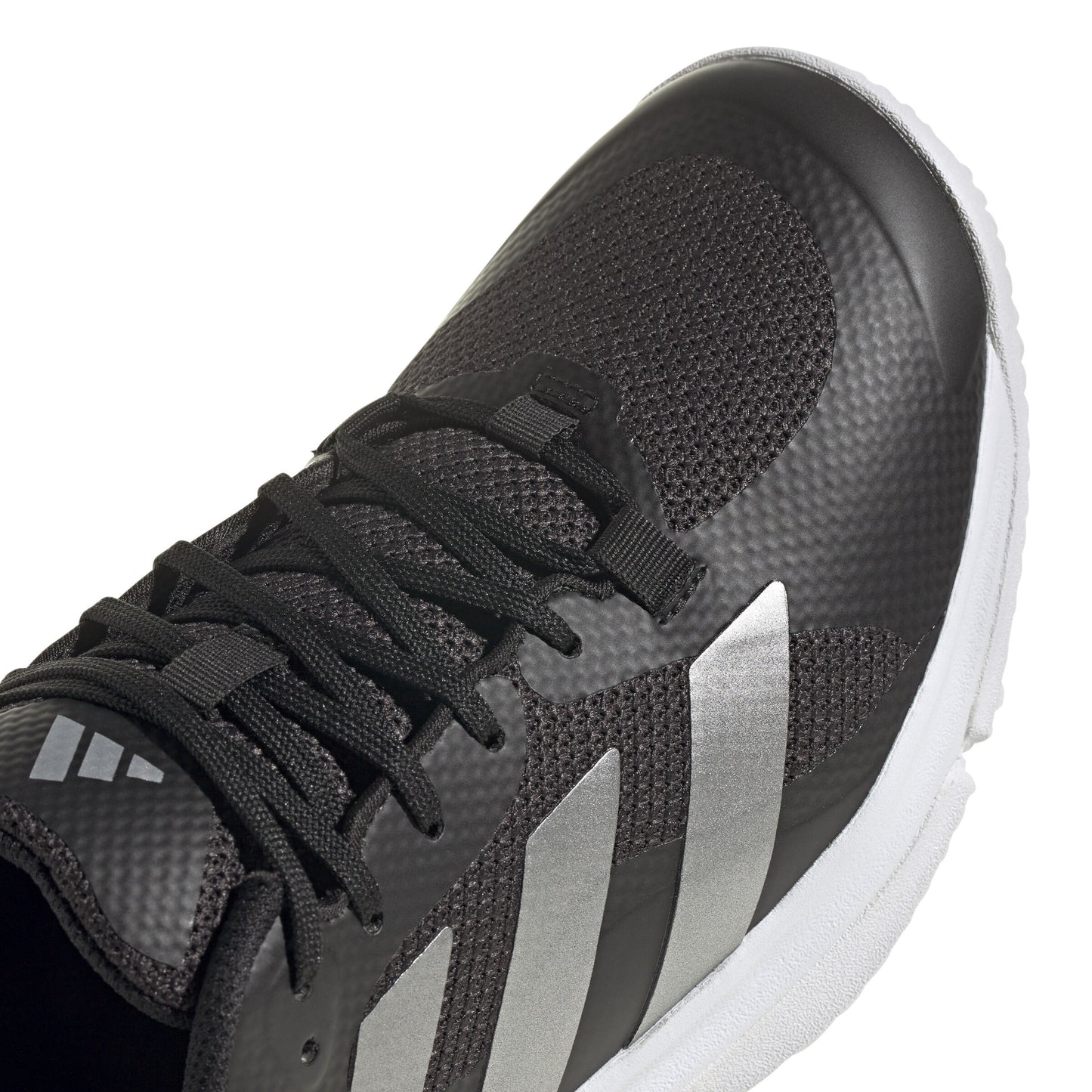 adidas Women's Court Team Bounce 2.0 Black/Silver
