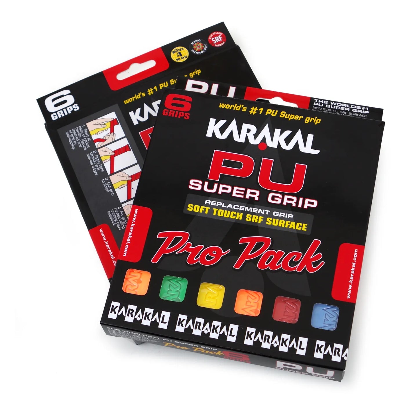 Karakal PU Super Grip 6 Pro Pack