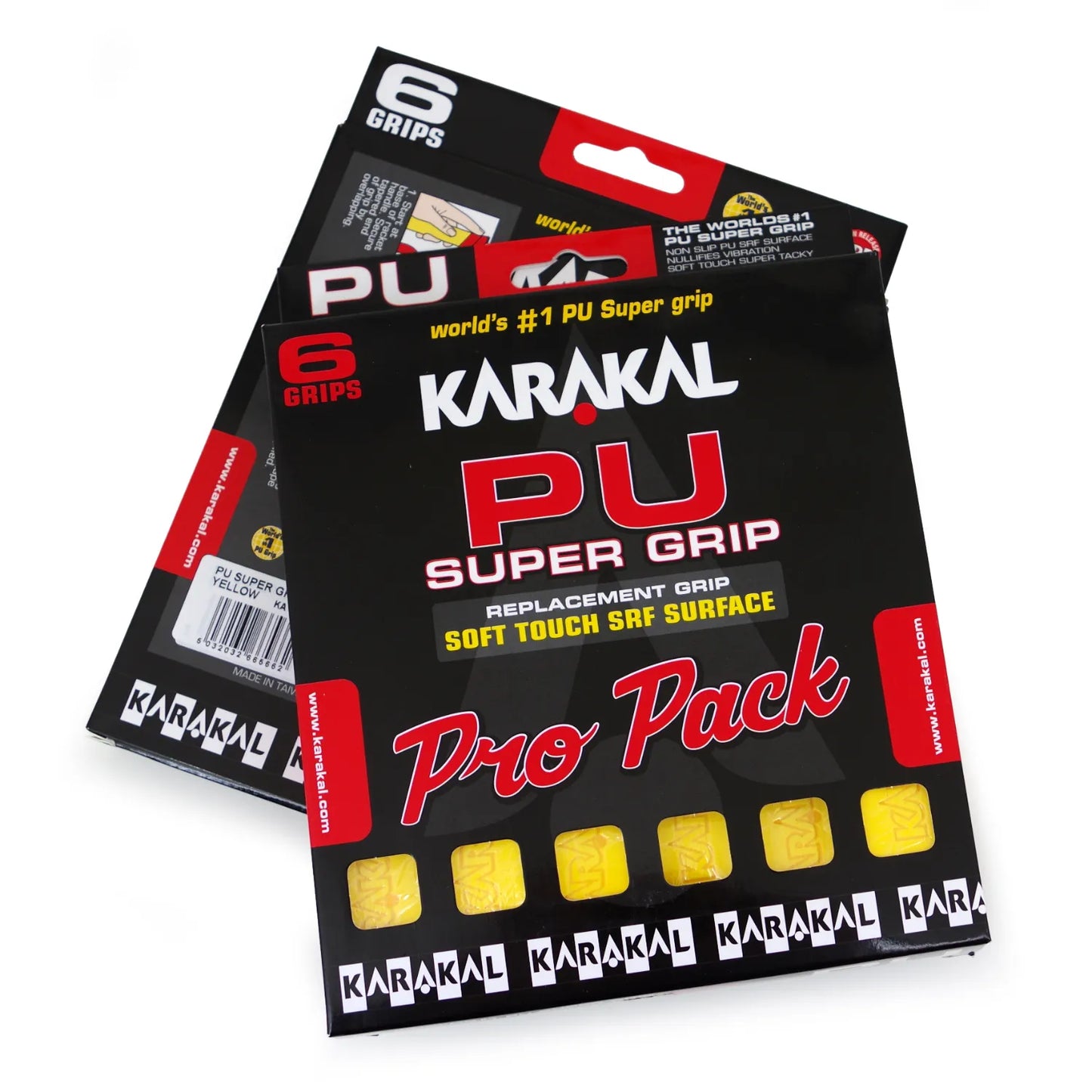 Karakal PU Super Grip 6 Pro Pack