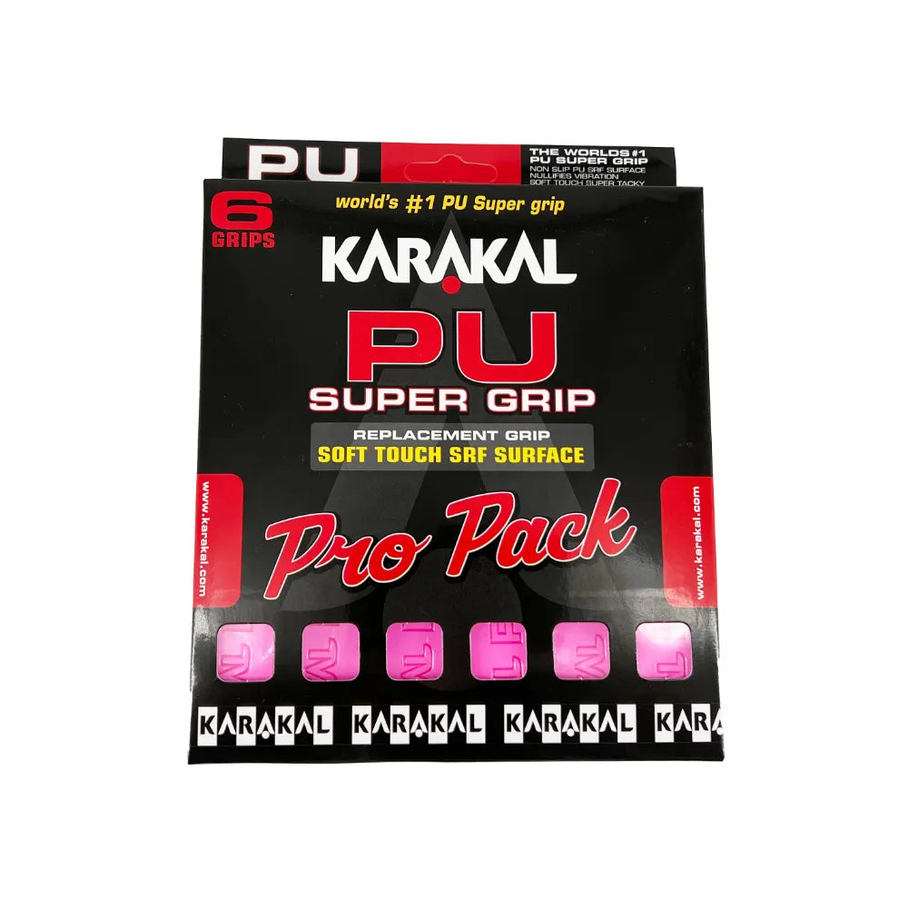 Karakal PU Super Grip 6 Pro Pack