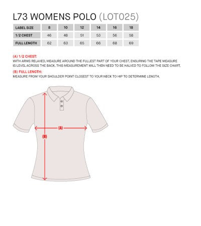 L73 Polo Womens